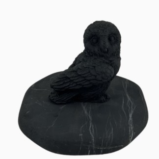 Shungite Owl Figurine
