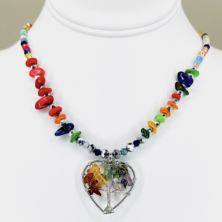 Tree of Life Necklace - 7 Chakra