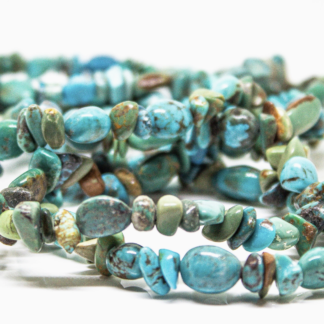 Natural Turquoise Stretch Bracelet